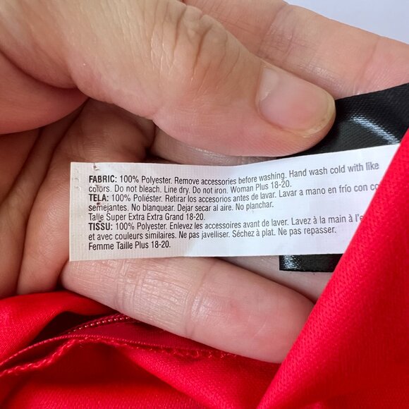 Disney Minnie Mouse Dress & Ears Adult 2XL (18–20) | Cosplay Halloween Costume - Picture 6 of 16